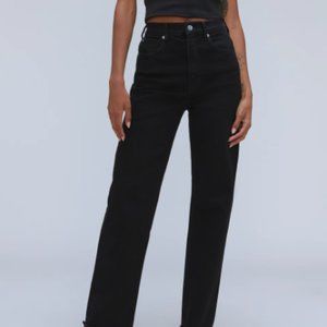 Everlane The Way High Jean in Faded Black (26)